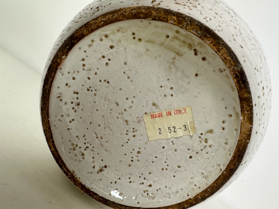 Mid-Century Modern Aldo Londi For Rosenthal Netter Art Pottery Urn Vase 8.5'H [Photo 6]