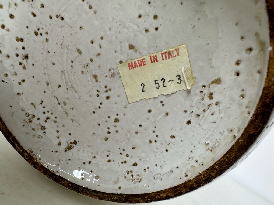 Mid-Century Modern Aldo Londi For Rosenthal Netter Art Pottery Urn Vase 8.5'H [Photo 7]