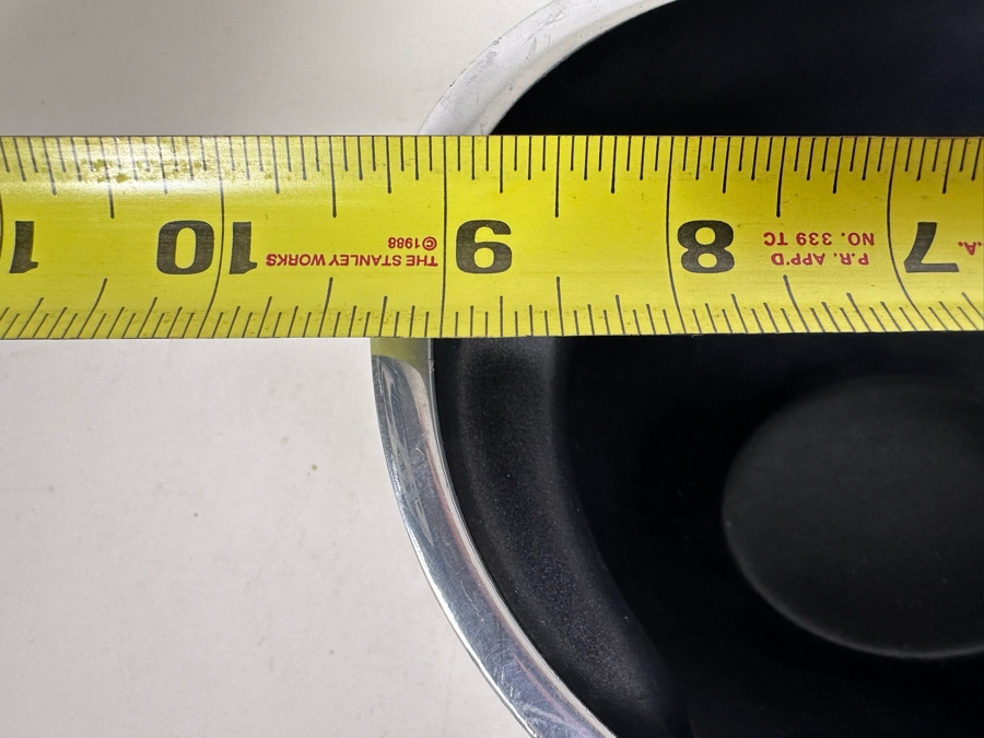 Neil Cohen For Nambe Centerpiece Bowl MT010 2008 L401 9.25'W X 6.25'D X 4.5'H [Photo 12]