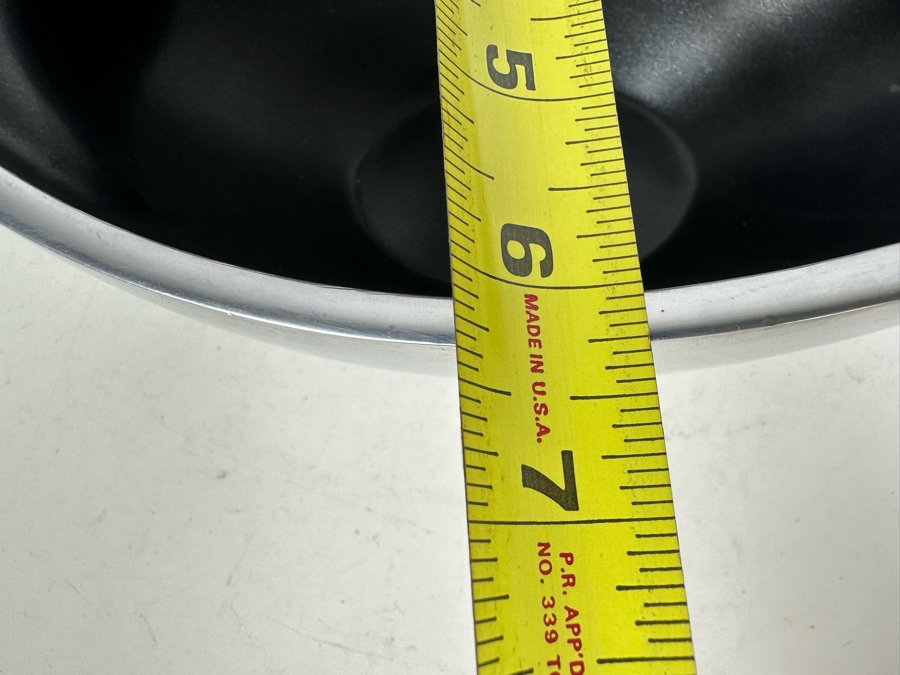 Neil Cohen For Nambe Centerpiece Bowl MT010 2008 L401 9.25'W X 6.25'D X 4.5'H [Photo 13]