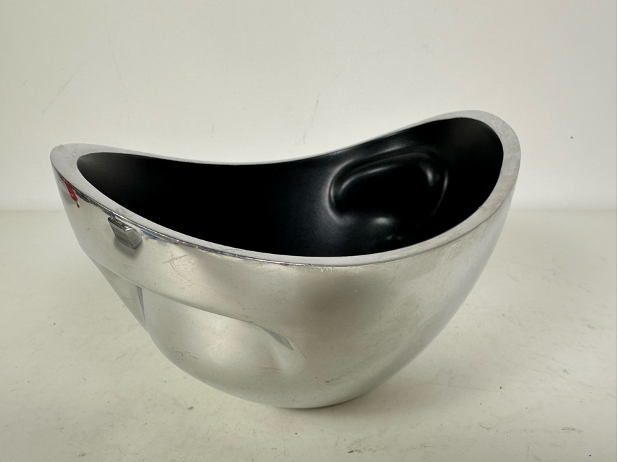 Neil Cohen For Nambe Centerpiece Bowl MT010 2008 L401 9.25'W X 6.25'D X 4.5'H [Photo 3]
