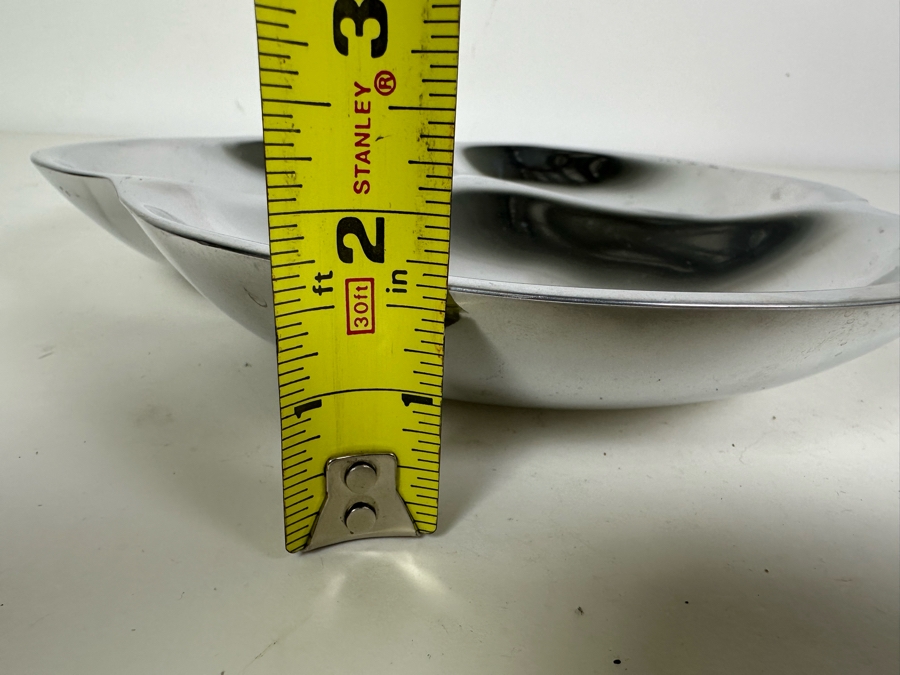 Nambe Classic Design Separated Dish 589A 11'W X 1.75'H [Photo 10]