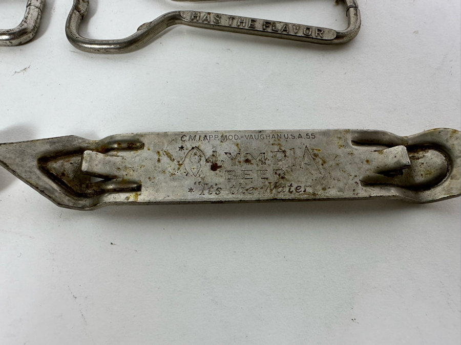 Collection Of Six Vintage Advertising Bottle Openers & Lady Bottle Opener [Photo 7]
