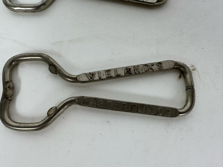 Collection Of Six Vintage Advertising Bottle Openers & Lady Bottle Opener [Photo 6]