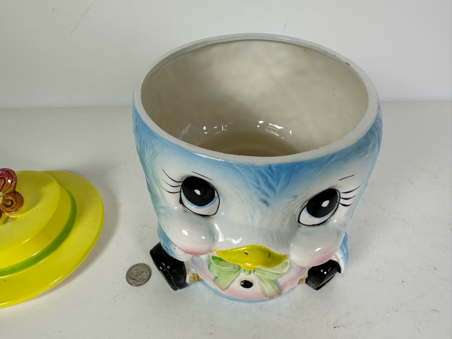 KLC Bluebird Cookie Jar Made in Japan 10.5H' [Photo 3]