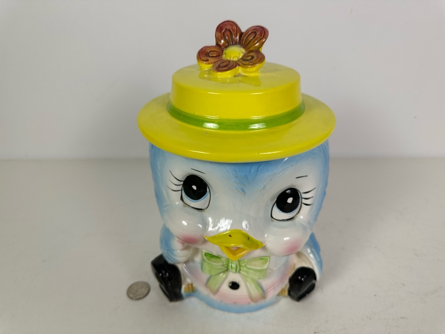 KLC Bluebird Cookie Jar Made in Japan 10.5H' [Photo 2]