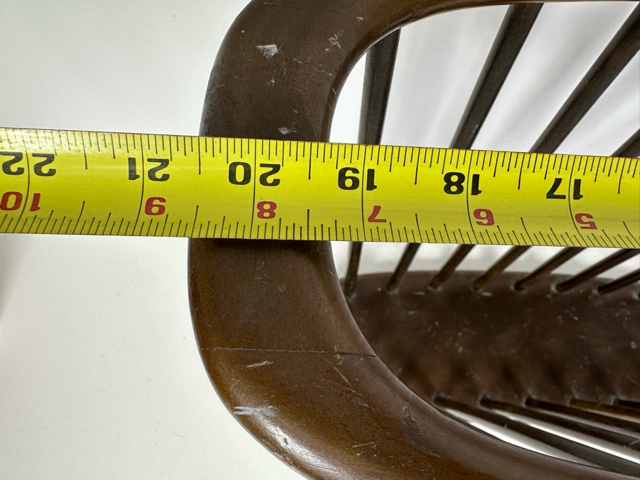 Mid-Century Wooden Magazine Rack 20.5W x 15'H [Photo 3]