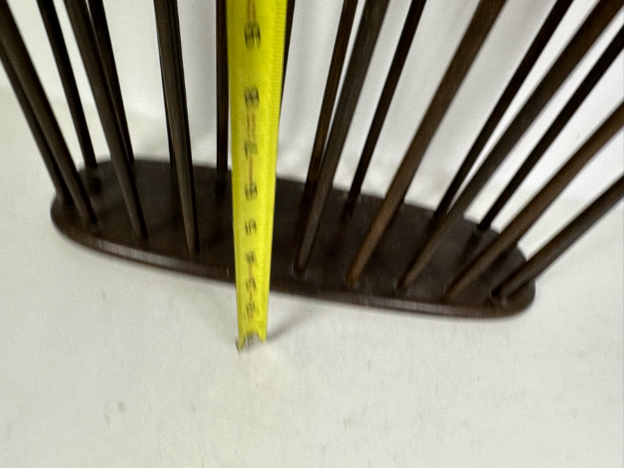 Mid-Century Wooden Magazine Rack 20.5W x 15'H [Photo 5]