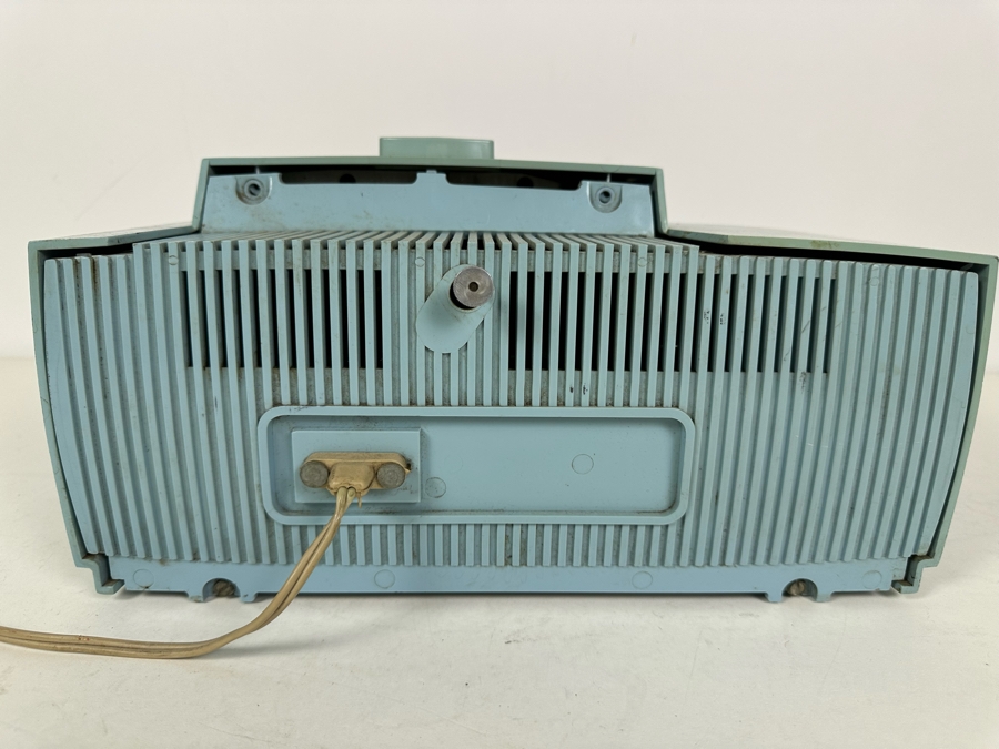 1959 GE Model 914D AM Vacuum Tube Clock Tested and Working 12.5W x 7D x 7H  [Photo 4]