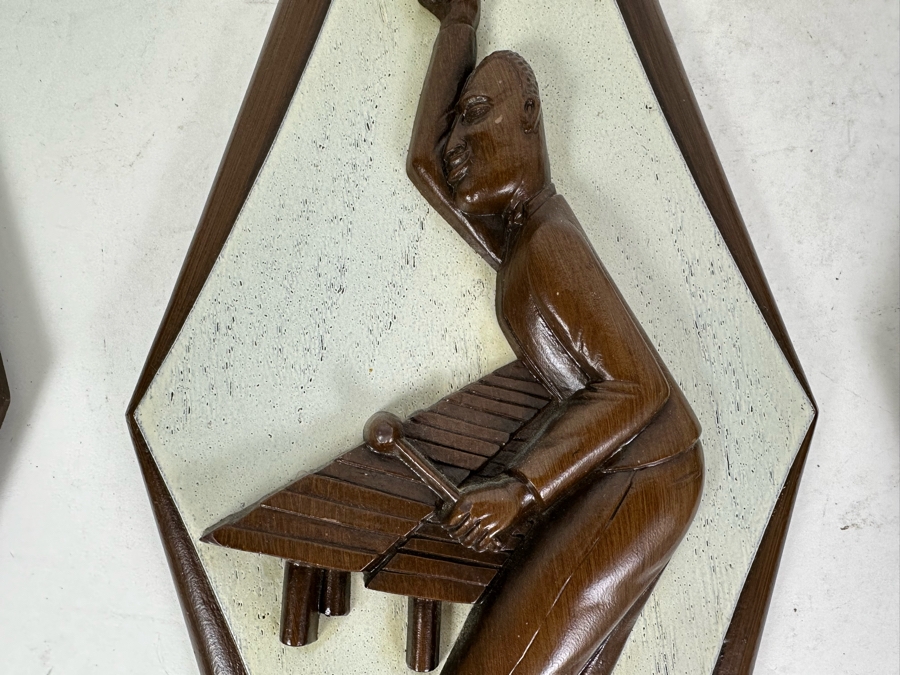 Mid-Century Burwood Co. Jazz Musicians Wall Decor 22'H x 7'W x 3 [Photo 3]