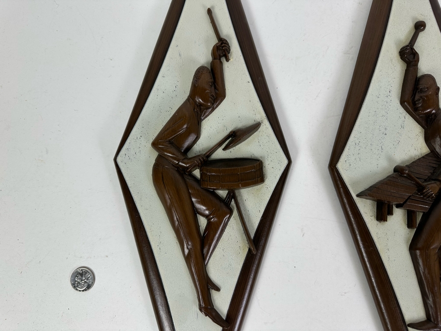 Mid-Century Burwood Co. Jazz Musicians Wall Decor 22'H x 7'W x 3 [Photo 4]