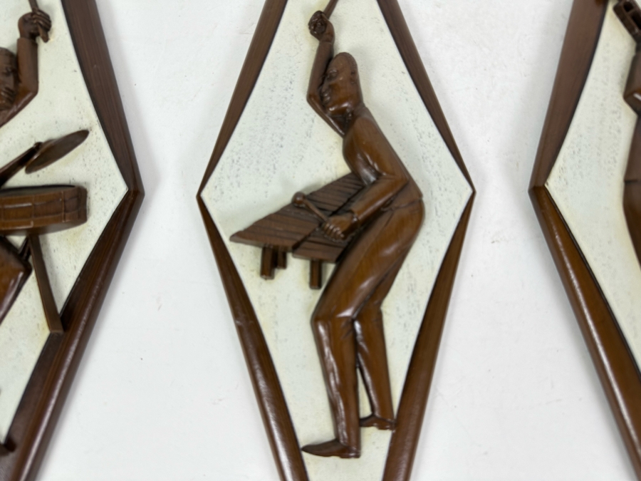 Mid-Century Burwood Co. Jazz Musicians Wall Decor 22'H x 7'W x 3 [Photo 2]