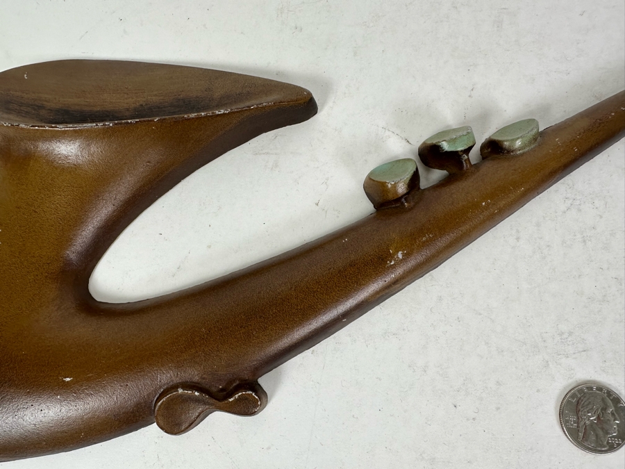 Mid-Century Metal Sexton USA Jazz Instrument Wall Decor  [Photo 4]