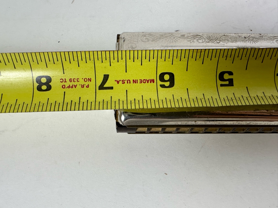 Vintage M. Hohner Harmonica Made in Germany 7'W [Photo 9]