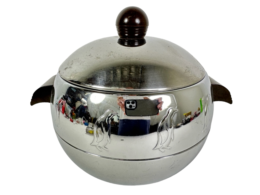Vintage West Bend Penguin Hot and Cold Server 8.5'H [Photo 1]