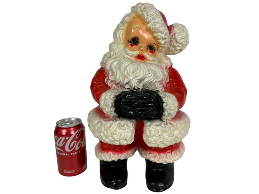 Vintage Mexican Pottery Santa Claus Piggy Bank 14'H [Photo 1]
