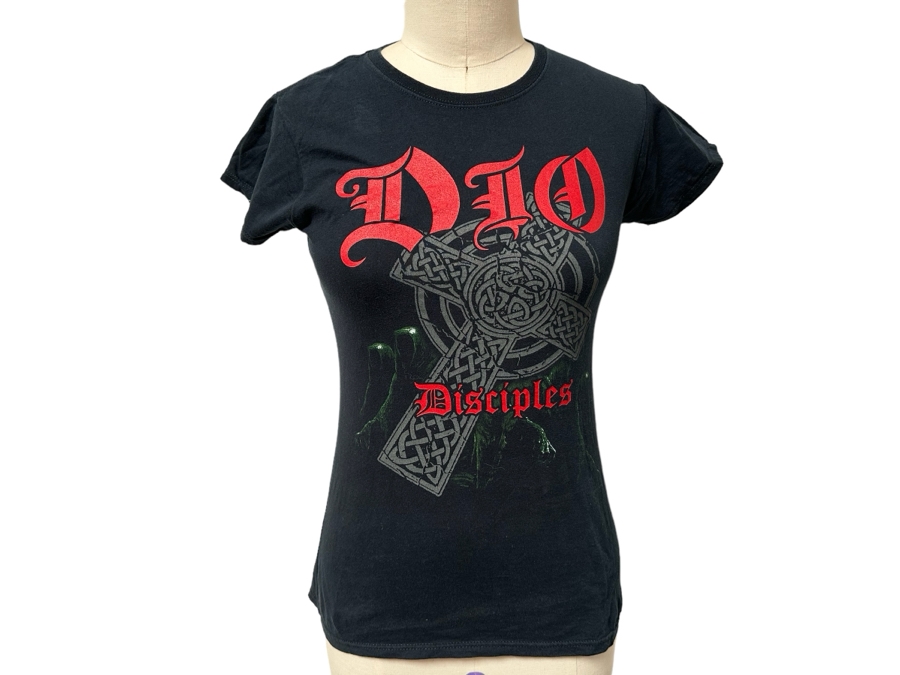 Vintage DIO Disciples Rock T-Shirt Women's Size M [Photo 2]