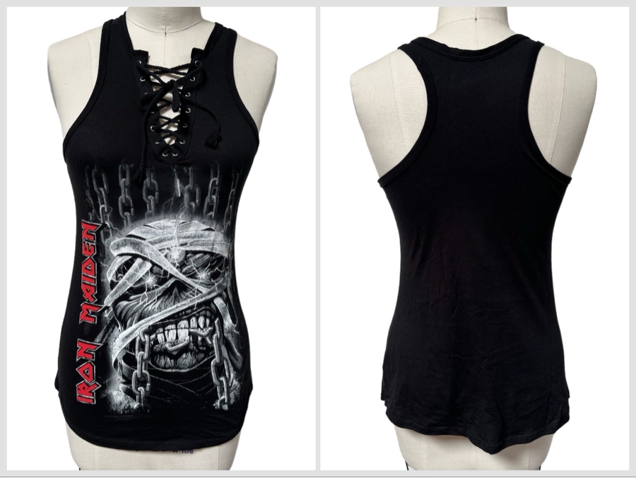 Vintage Iron Maiden Rock T-Shirt Women's Size M