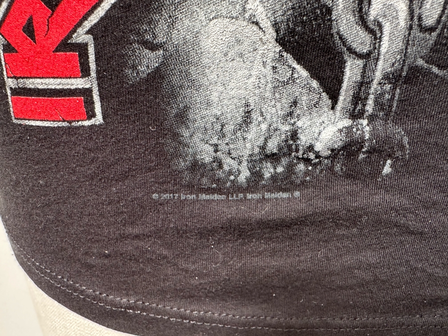Vintage Iron Maiden Rock T-Shirt Women's Size M [Photo 4]