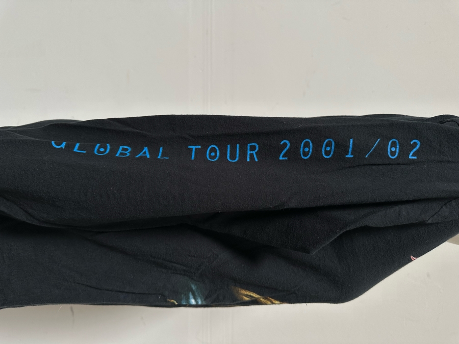 Vintage Megadeth Global Tour 2001/2002 Metal Rock Concert Long Sleeve T-Shirt Women's Size M [Photo 4]