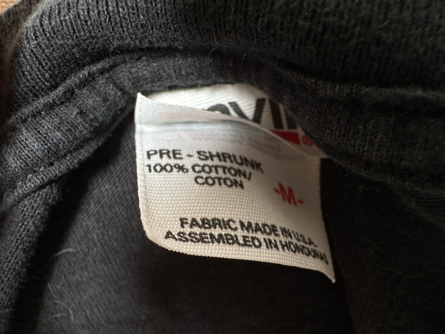 Vintage Megadeth Global Tour 2001/2002 Metal Rock Concert Long Sleeve T-Shirt Women's Size M [Photo 5]