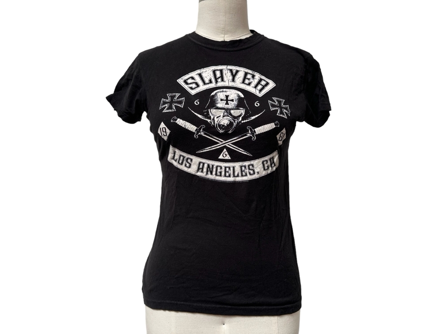 Vintage Slayer Los Angeles, CA Rock T-Shirt Women's Size M
