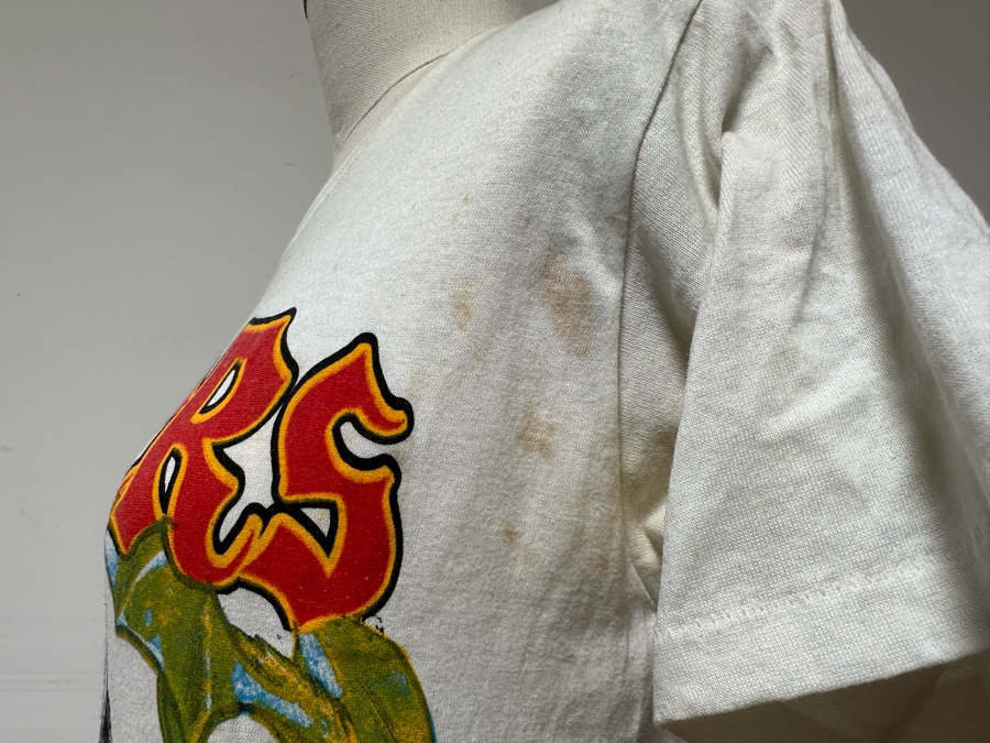 Vintage 1988 Van Halen Monsters Of Rock Metal Melt-Down Tour Rock Concert T-Shirt Women's Size M [Photo 7]