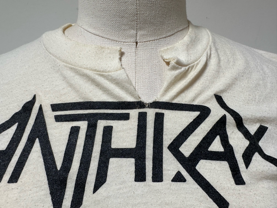Vintage Anthrax Not! Rock T-Shirt Women's Size M [Photo 5]