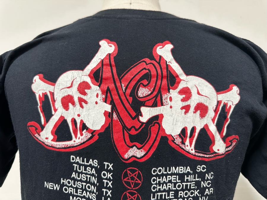 Vintage 1989 Motley Crue Dr. Feel Good Tour Rock Concert T-Shirt Women's Size M [Photo 10]