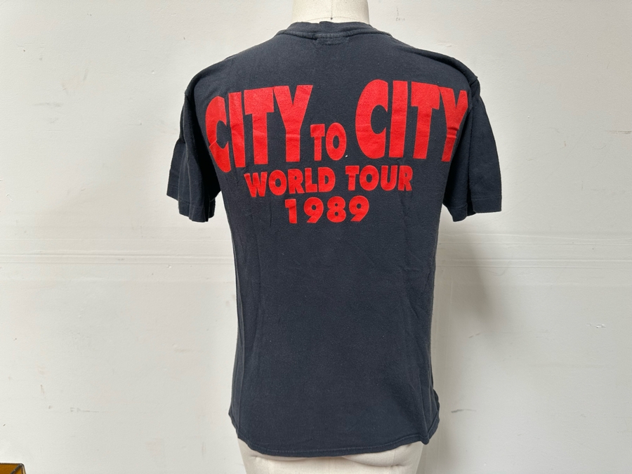 Vintage 1989 Ratt Reach For The Sky City To City World Tour Rock Concert T-Shirt Women's Size M [Photo 6]
