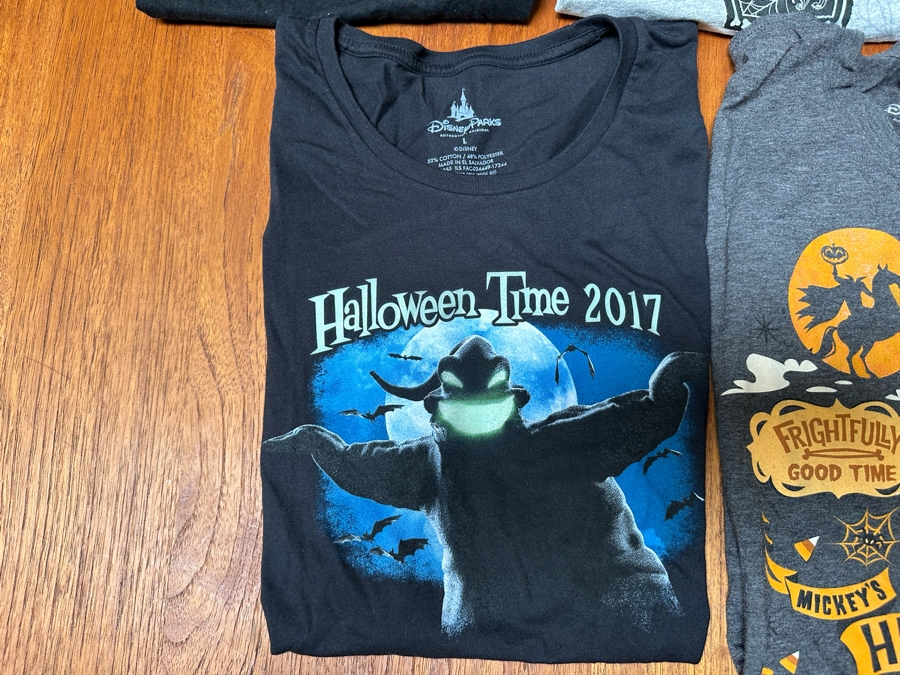 Five Vintage Disney Halloween T-Shirts Size M,L,XL [Photo 2]