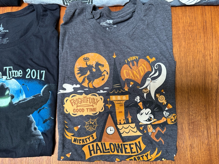 Five Vintage Disney Halloween T-Shirts Size M,L,XL [Photo 4]