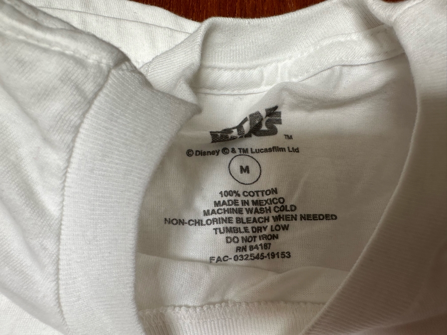 Ten Vintage Disney Star Wars T-Shirts / Sweatshirts Size S,M,XL [Photo 22]