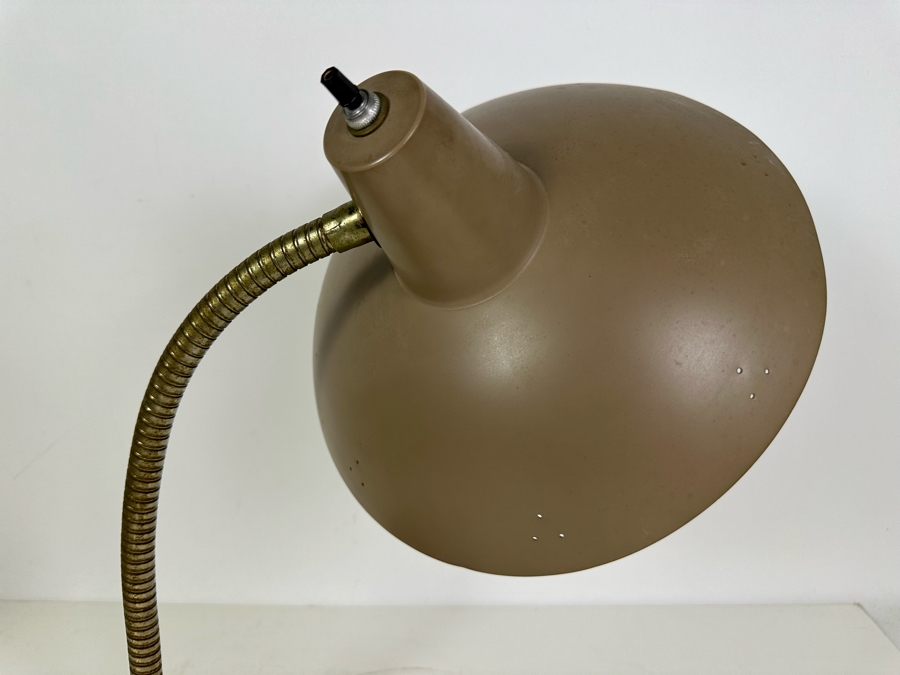 Vintage Articulating Metal Desk Lamp 17'H [Photo 3]