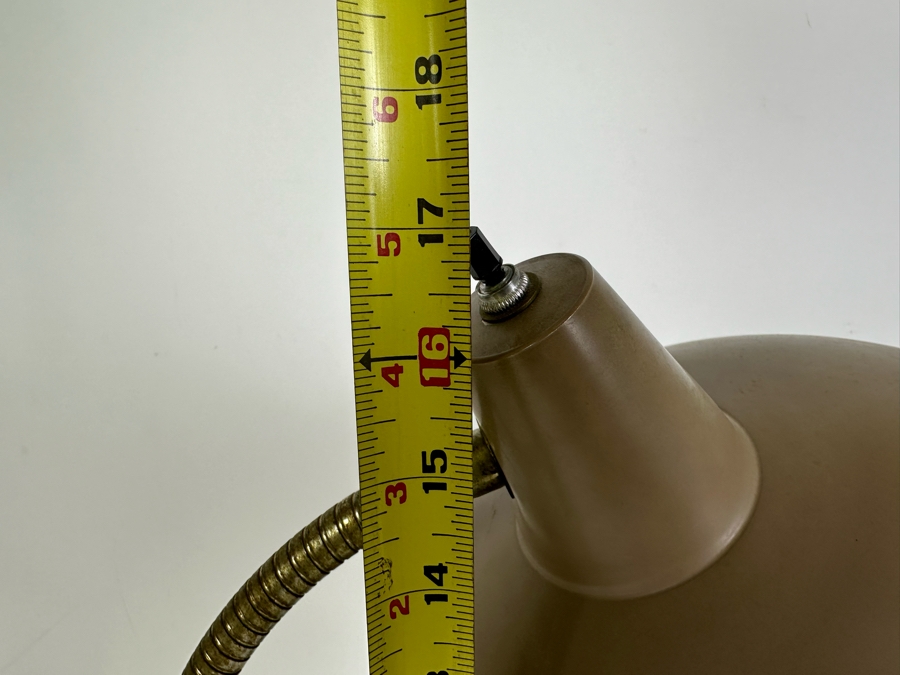 Vintage Articulating Metal Desk Lamp 17'H [Photo 5]