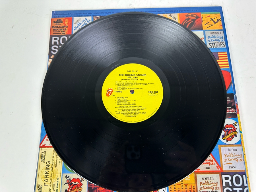 Rolling Stones 'Still Life' American Concert 1981 Vinyl Record [Photo 5]