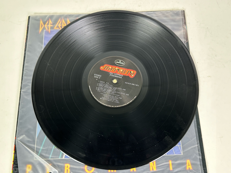 Def Leppard Pyromania Vinyl Record [Photo 4]