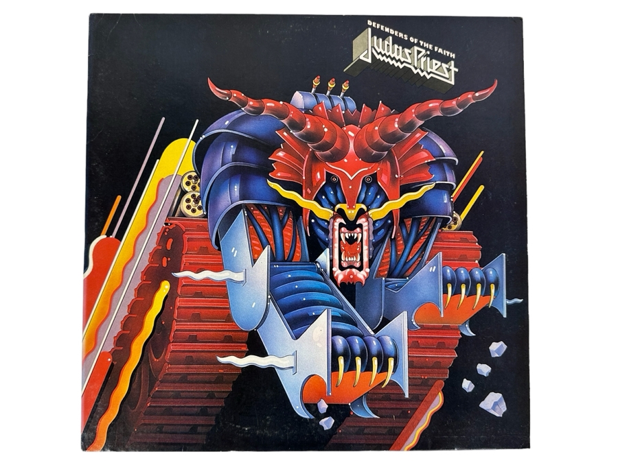 Judas Priest Defenders Of The Faith Vinyl Record