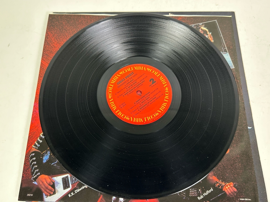 Judas Priest Defenders Of The Faith Vinyl Record [Photo 5]