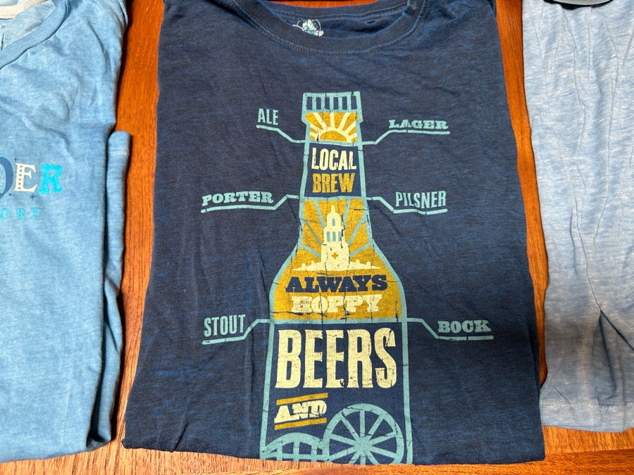 Five Vintage T-Shirts And Mickey Mouse Disney Ears Size S,M,L [Photo 4]