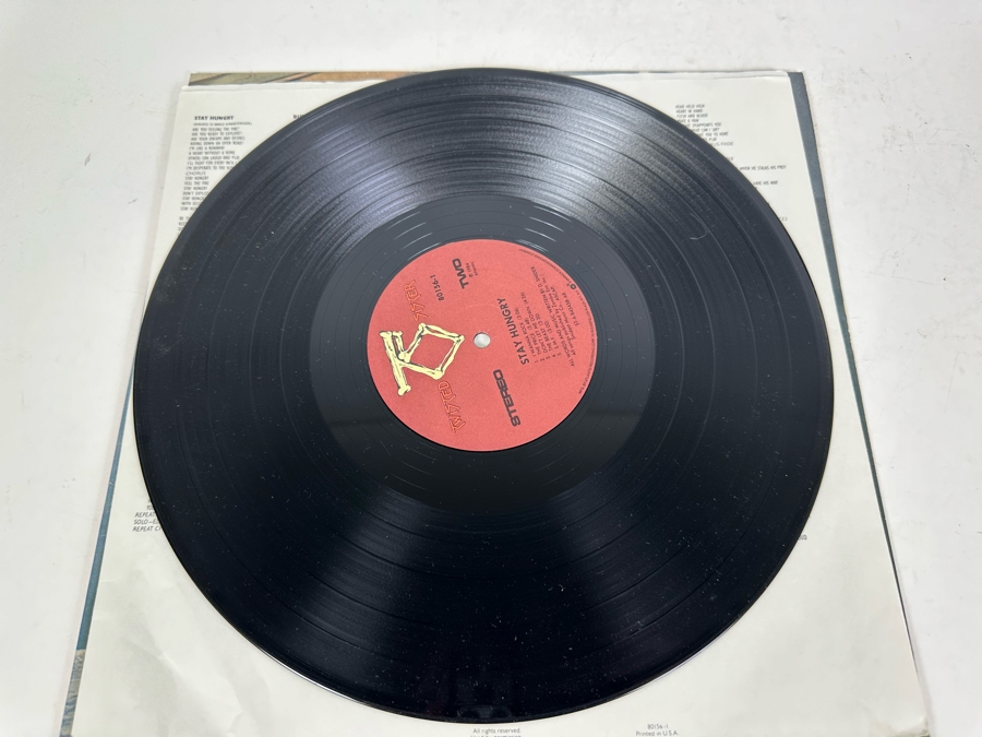 Twisted Sister Stay Hungry Vinyl Record [Photo 3]