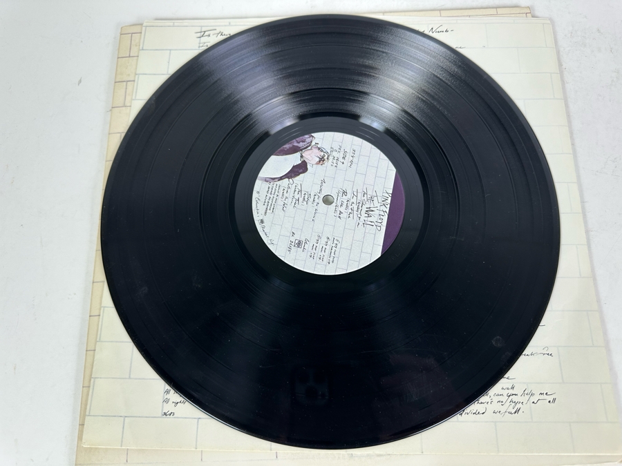 Pink Floyd The Wall Vinyl Records (2 Records) [Photo 7]