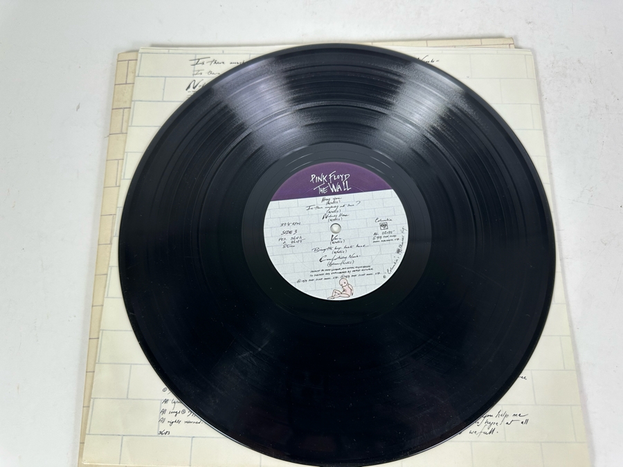 Pink Floyd The Wall Vinyl Records (2 Records) [Photo 6]