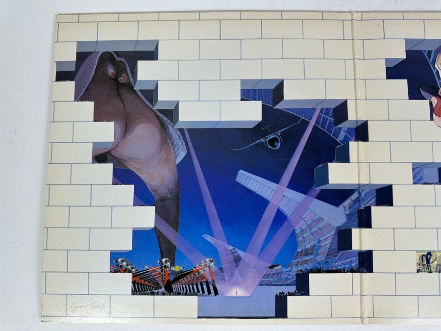 Pink Floyd The Wall Vinyl Records (2 Records) [Photo 4]