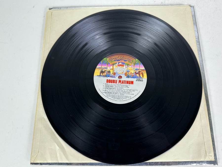 KISS Double Platinum Vinyl Records (2 Records) [Photo 6]