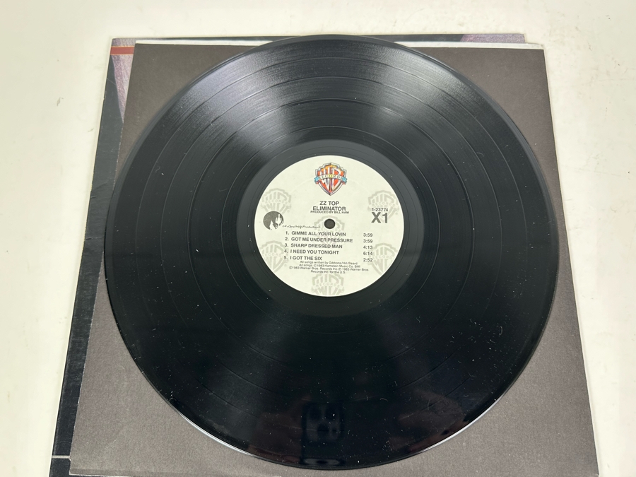 ZZ Top Eliminator Vinyl Record [Photo 4]