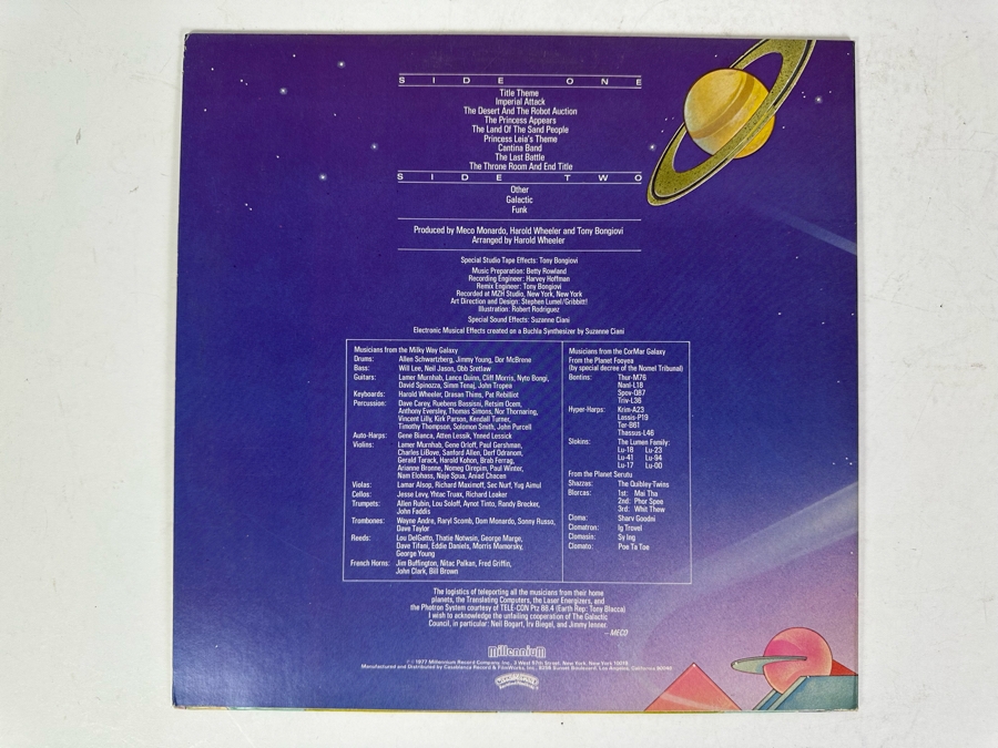 Star Wars And Other Galactic Funk By Meco Vinyl Record [Photo 2]