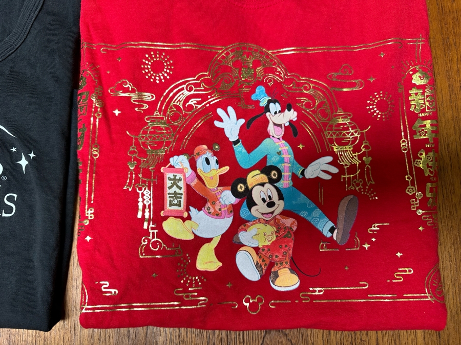 Pair Of Disneyland T-Shirts Size M [Photo 2]