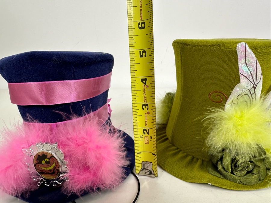 Disney Parks Cheshire Cat & Tinker Bell Mini Hat 5'H [Photo 9]