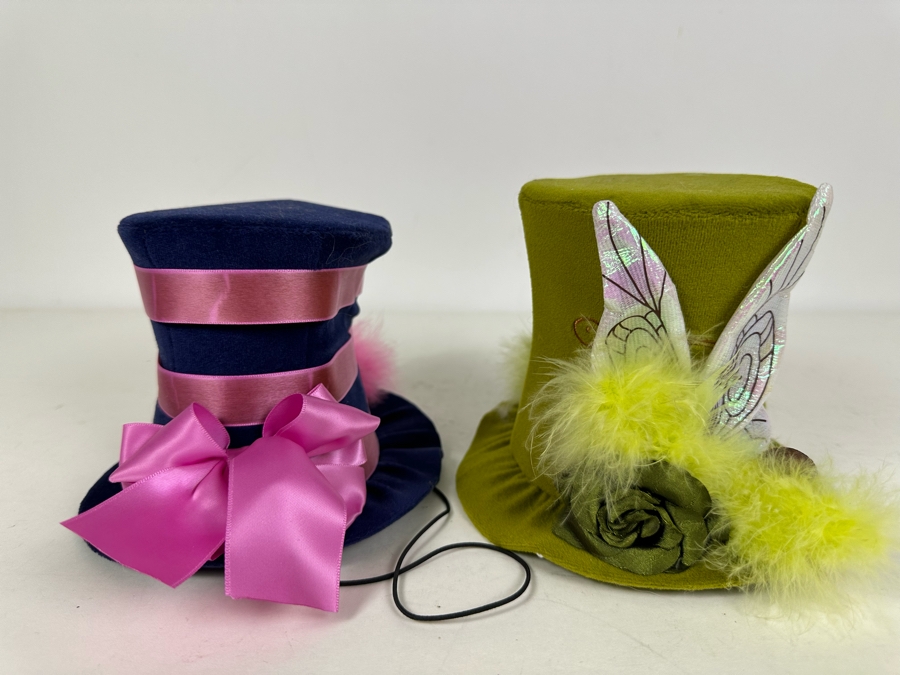 Disney Parks Cheshire Cat & Tinker Bell Mini Hat 5'H [Photo 6]